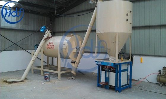 ประเทศจีน ริบบิ้นหลายสีมิกซ์แห้งปูน, ผงแห้ง Ready Mix Dry Mortar 3300X2150X2200 มม ผู้ผลิต